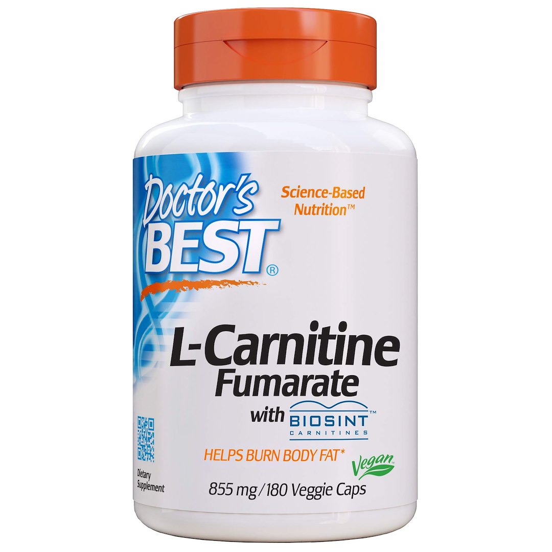 DOCTOR'S GERIAUSIAS L-karnitino fumaratas - L-karnitino fumaratas 855 mg 180 kapsulių