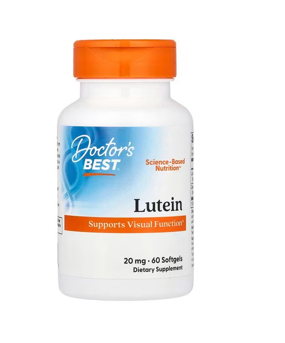 DOCTOR'S BEST liuteinas ir zeaksantinas - FloraGLO 60 kaps.
