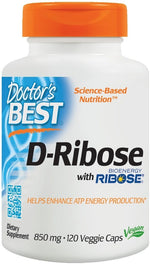 DOCTOR'S GERIAUSIA D-ribozė - D-ribozė 850 mg 120 kapsulių