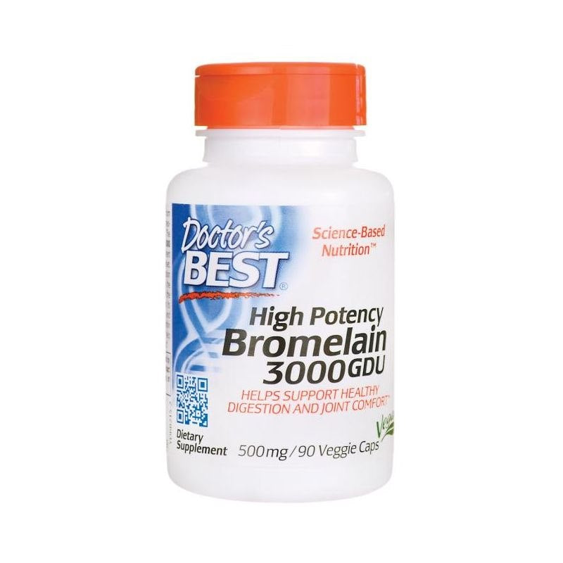 Doctor's Best bromelainas 90 kapsulių