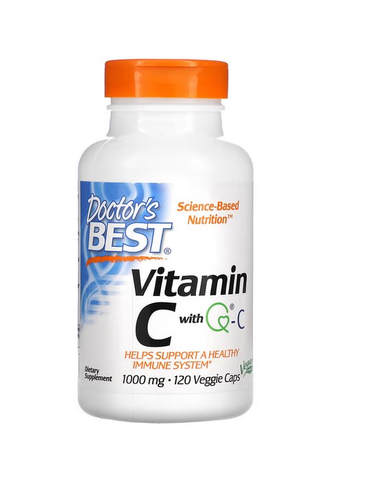 DOCTOR'S BEST vitaminas C 1000 mg 120 kapsulių