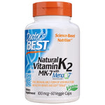 DOCTOR'S BEST vitaminas K2 MK7 100 mcg 60 kapsulių