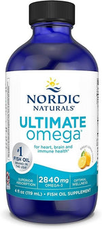 NORDIC NATURALS Ultimate Omega, citrinų skonio, 2840 mg 119 ml