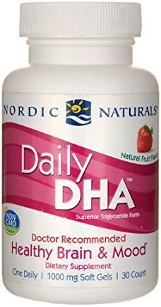 NORDIC NATURALS Dienos DHA 30 kapsulių