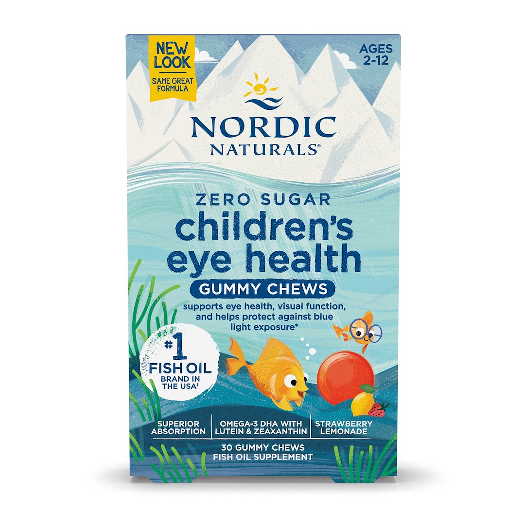 NORDIC NATURALS vaikų akių sveikatos guminukai 30 guminukų