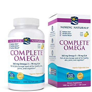 NORDIC NATURALS Complete Omega 120 kapsulių