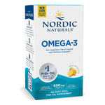 NORDIC NATURALS Omega-3, citrinų skonio 180 kapsulių