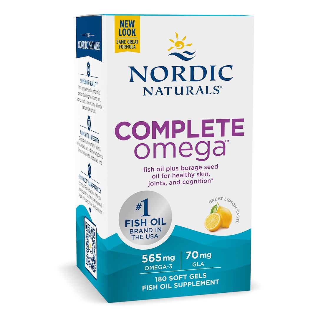 NORDIC NATURALS Complete Omega 180 kapsulių