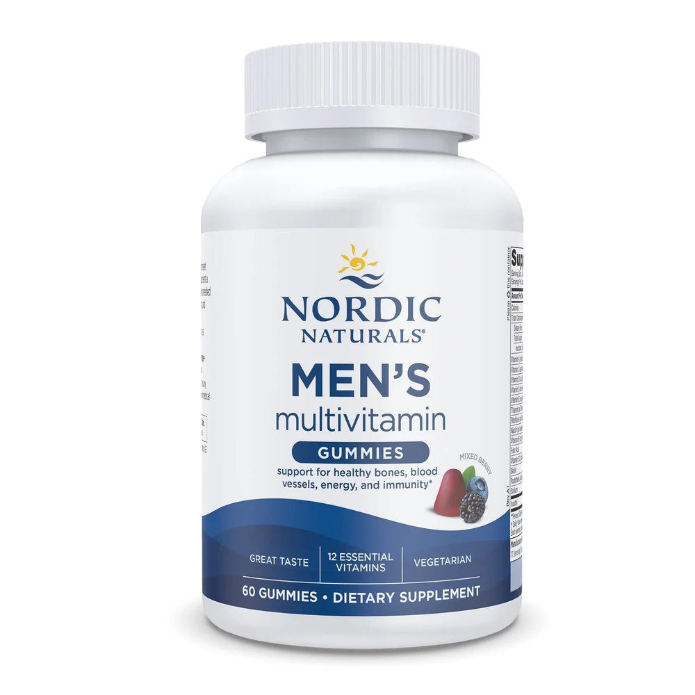 NORDIC NATURALS vyriški multivitaminų guminukai 60 guminukų