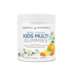 NORDIC NATURALS Vaikams Multi Zero Sugar apelsinų ir citrinų skonio želė 120 tablečių