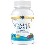 NORDIC NATURALS vitamino D3 guminukai 1000 TV 120 guminukų