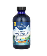 NORDIC NATURALS Arkties menkių kepenų aliejus su apelsinų skoniu 237 ml