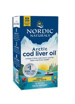 NORDIC NATURALS Arkties menkių kepenų aliejus su citrina 90 kapsulių
