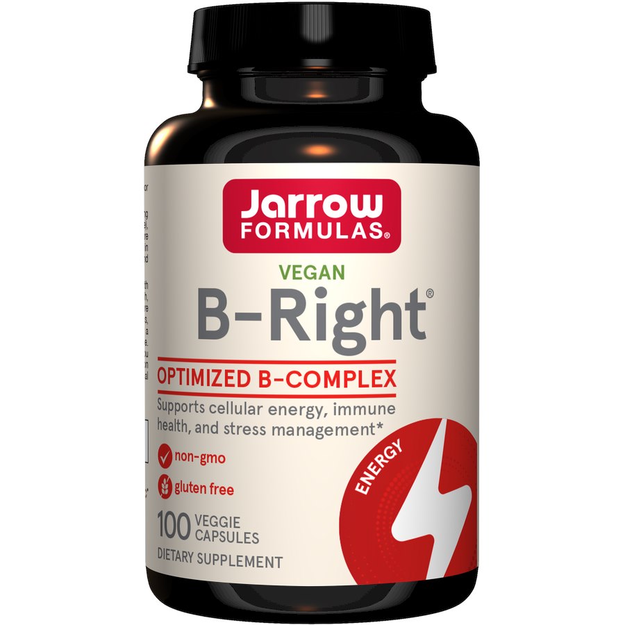 JARROW FORMULAS B kompleksas B-Right 100 kaps.