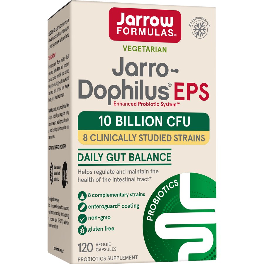 JARROW FORMULAS Probiotikas Jarro-Dophilus EPS 120 kapsulių