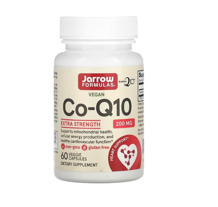 JARROW FORMULAS Co-Q10 200 mg - Kofermentas Q10 200 mg 60 kapsulių