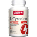 JARROW FORMULAS L-tirozinas 500 mg 100 kapsulių