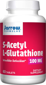 JARROW FORMULAS S-acetil-L-glutationas 60 tablečių