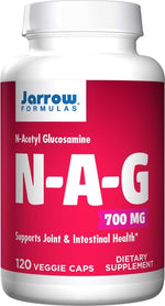 JARROW FORMULAS N-A-G N-acetil-D-gliukozaminas 120 kapsulių