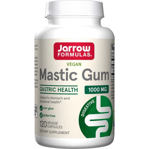 JARROW FORMULAS pistacijų mastikos derva 500 mg 120 kapsulių