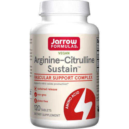 JARROW FORMULAS Arginino-Citrulino Sustain 120 tablečių