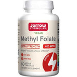 JARROW FORMULAS metilfolatas - folio rūgštis 400 mcg 60 kapsulių