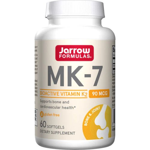 JARROW FORMULAS vitaminas K2 MK7 90 mcg 120 kapsulių