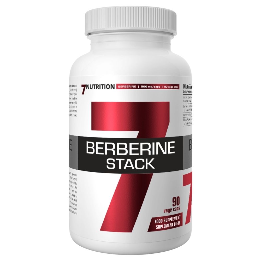 7Nutrition Berberine Stack, Berberine - 90 kapsulių