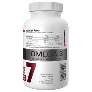 7Nutrition Omega 3 1000 mg - 110 kapsulių