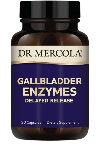 DR. MERCOLA tulžies pūslės fermentai 30 kapsulių