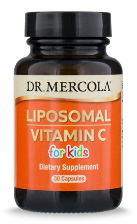 DR. MERCOLA liposominis vitaminas C vaikams - liposominis vitaminas C - vaikams 30 kapsulių