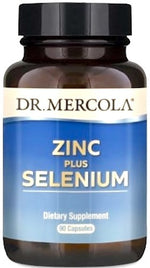 DR. MERCOLA Zinc plus Selenium - cinkas ir selenas 90 kapsulių