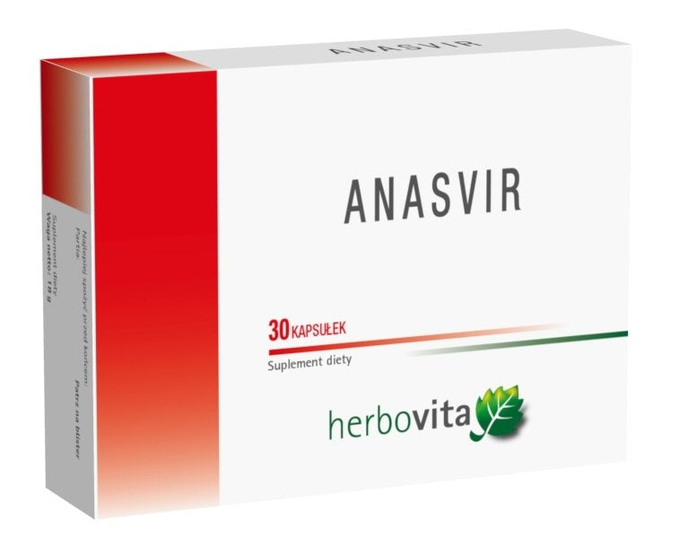 HERBOVITA Anasvir 30 kapsulių