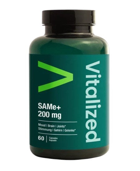 VITALIZUOTAS SAMe+ 200 mg 60 kapsulių