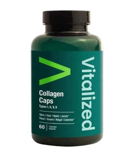VITALIZED kolagenas I, II, V, X tipai 60 kapsulių