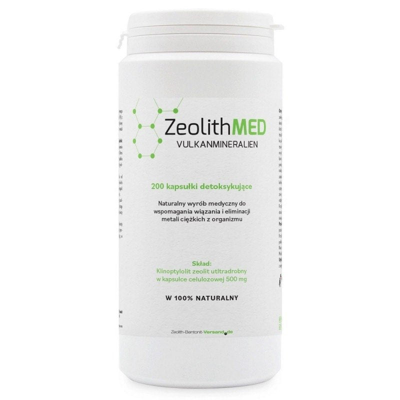ZEOLITHMED itin smulkus mikronizuotas medicininis ceolitas 200 kapsulių