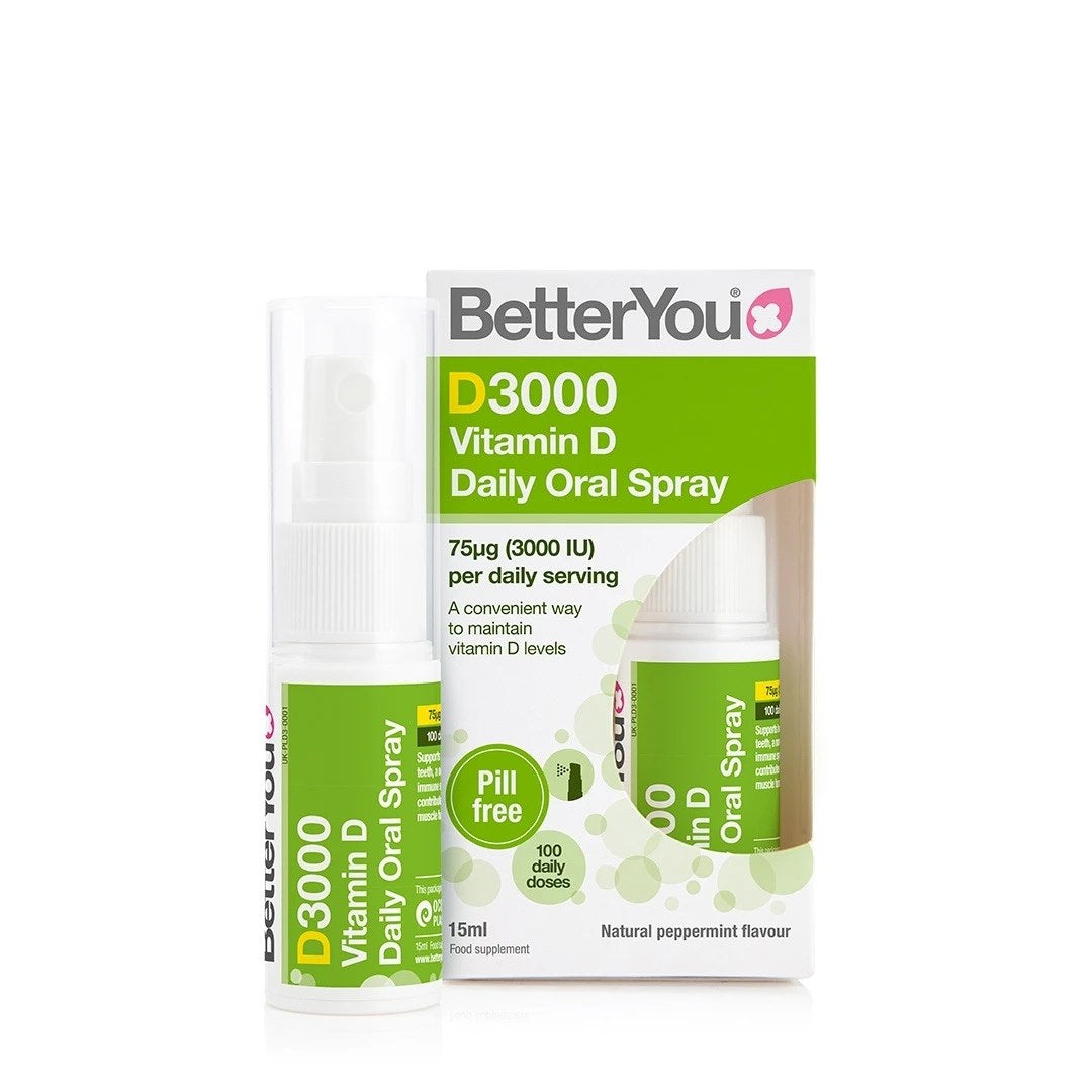 BETTERYOU D3000 vitamino D kasdienis burnos purškalas 15 ml