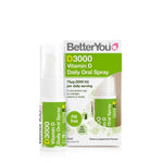 BETTERYOU D3000 vitamino D kasdienis burnos purškalas 15 ml