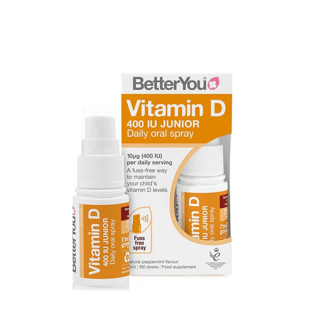 BETTERYOU D400 Vaikiškas vitamino D purškalas 15 ml