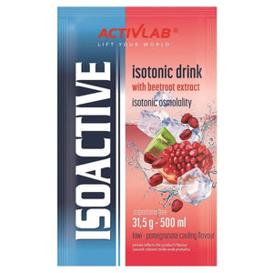 Activlab Isoactive funkcinis izotonikas su burokėliais, kiviais ir granatais - 20 paketėlių