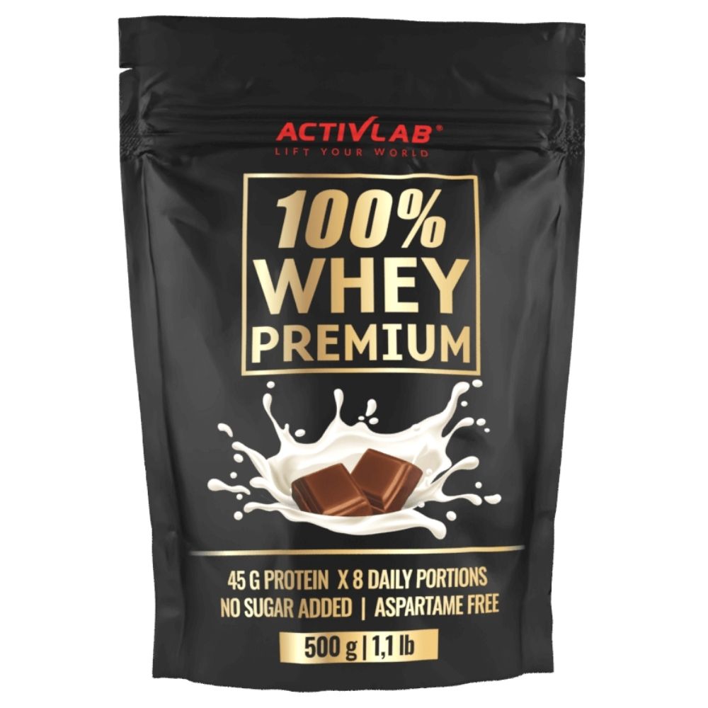 Activlab 100 % išrūgų baltymų papildas, šokoladas - 500 g