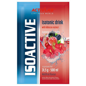Activlab Isoactive funkcinis izotonikas su hibisku, daugiavaisis - 20 paketėlių