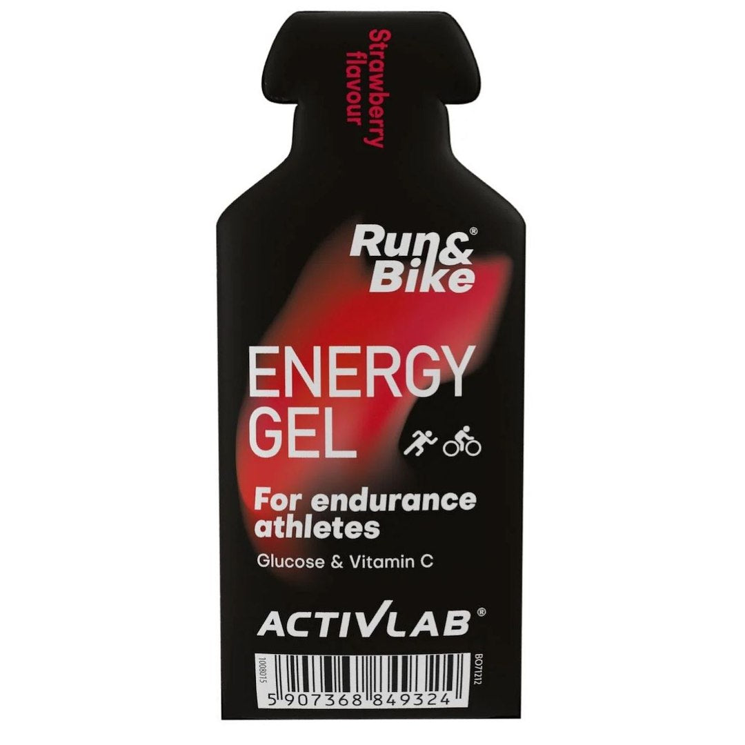 Activlab Run&amp;Bike energinis gelis, braškių - 40 g