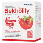 Activlab Pharma elektrolitų hidratacijos produktas, braškių - 10 paketėlių