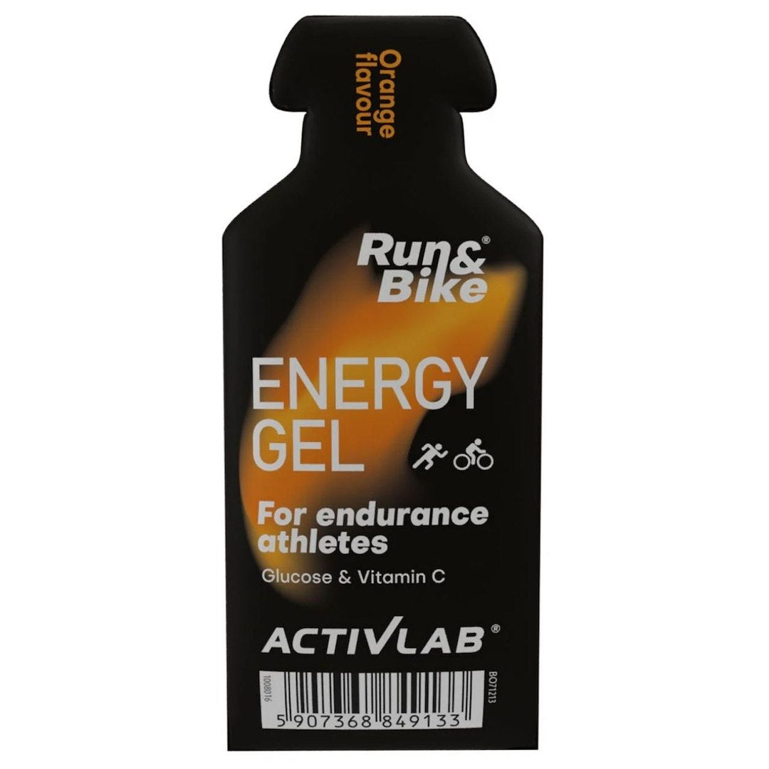 Activlab Run&amp;Bike energinis gelis, oranžinis - 40 g