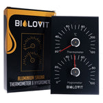 Bilovit Black pirties termometras su higrometru