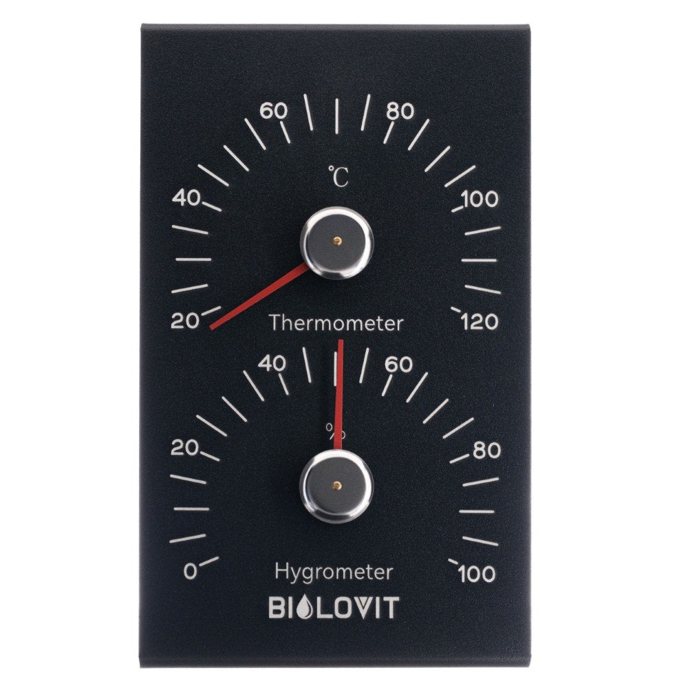Bilovit Black pirties termometras su higrometru