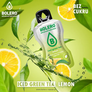 Bolero momentinis gėrimas Iced Green Tea Lemon - 3 g