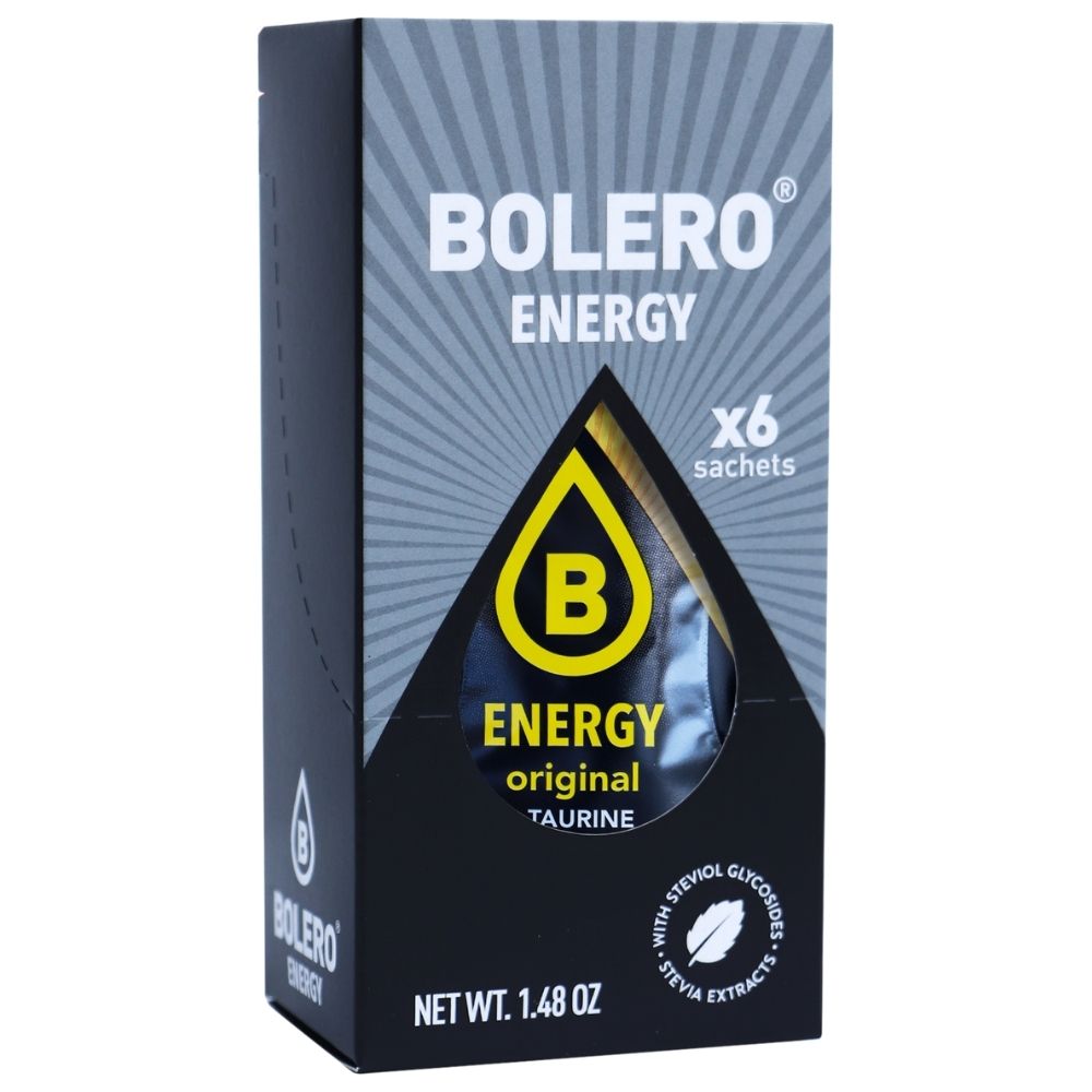 Bolero Energy Instat gėrimas su stevija - 6 paketėliai