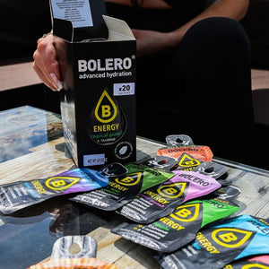 Bolero Energy Mix energinių skonių rinkinys (su kofeinu) - 20 paketėlių x 7 g